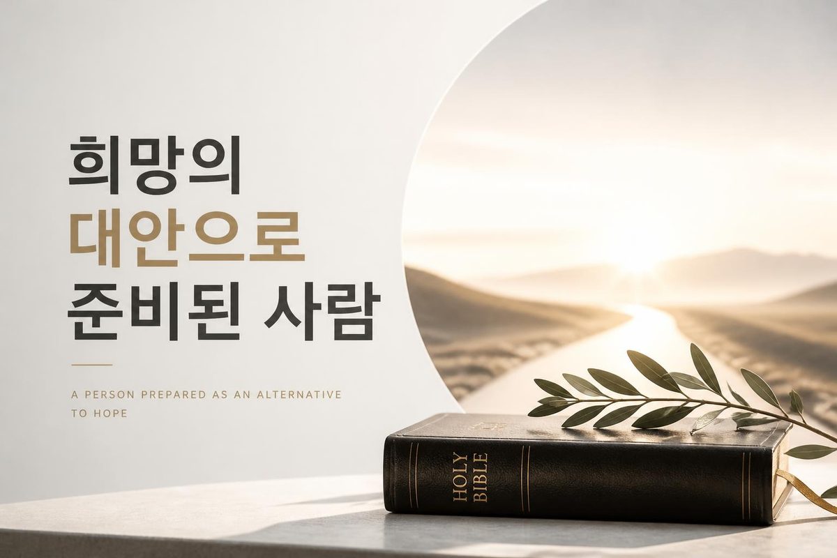 희망의 대안으로 준비된 사람