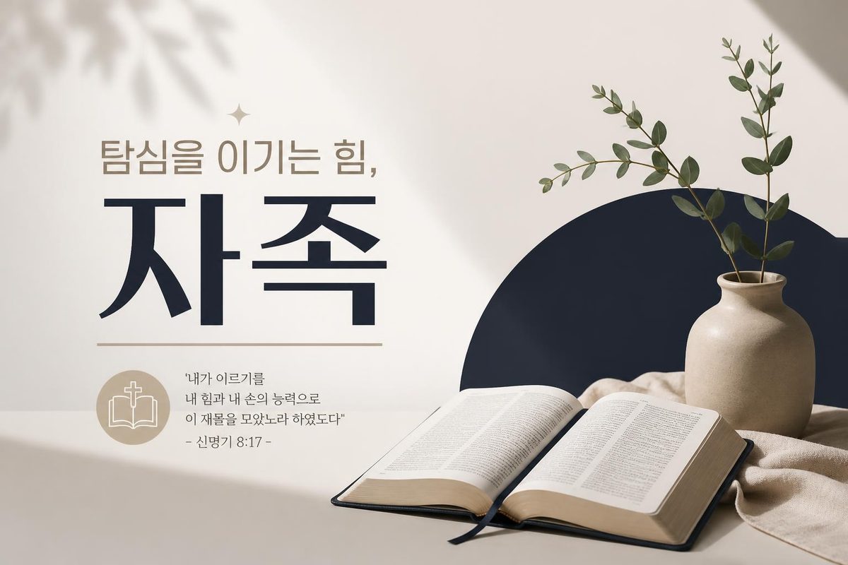 탐심을 이기는 힘, 자족