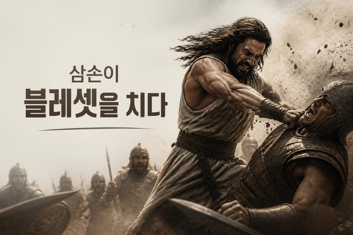 삼손이 블레셋을 치다