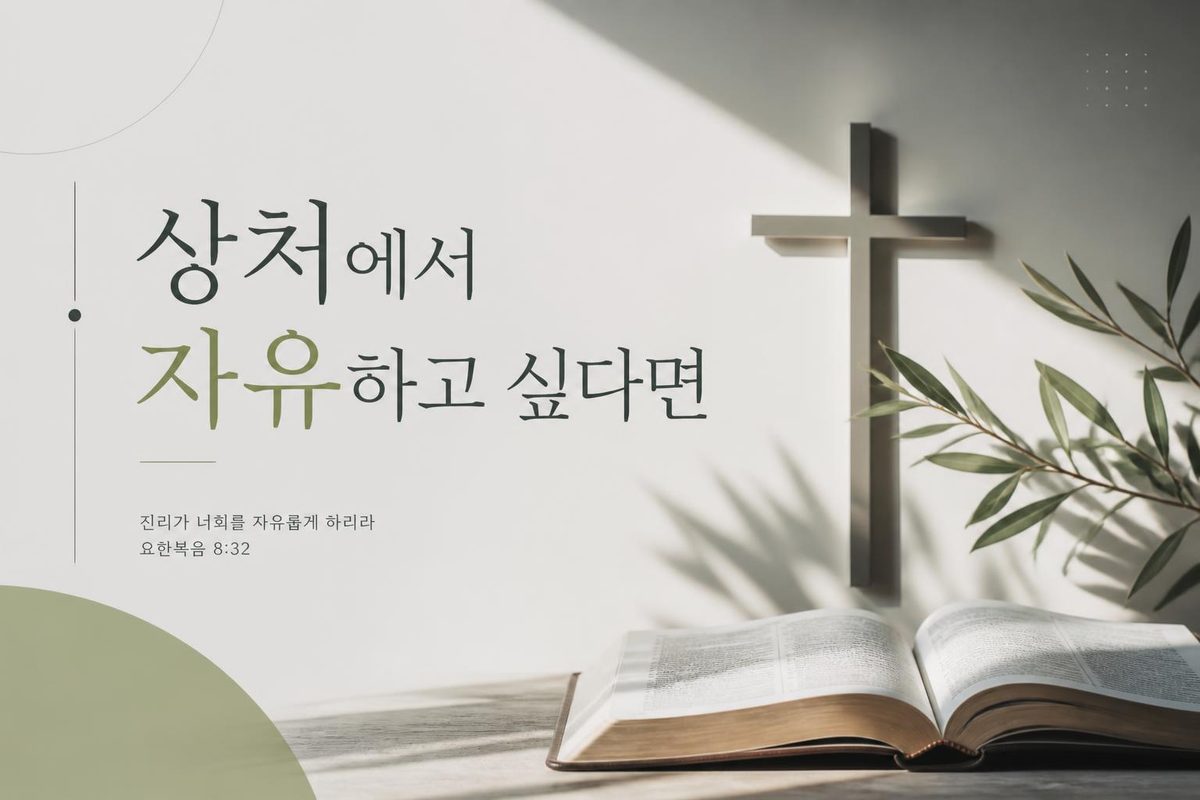 상처에서 자유하고 싶다면