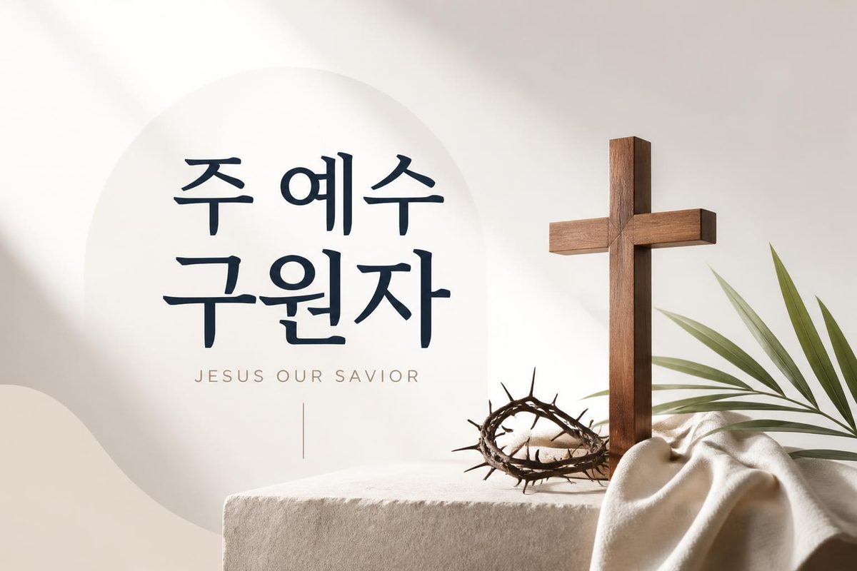 주 예수 구원자
