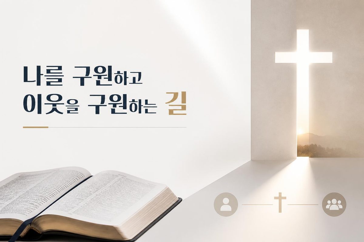 나를 구원하고 이웃을 구원하는 길