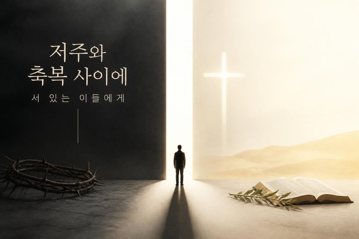저주와 축복 사이에 서 있는 이들에게