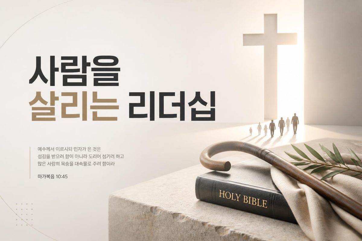 사람을 살리는 리더십