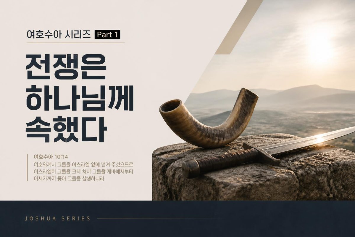 여호수아 시리즈 Part 1, 전쟁은 하나님께 속했다