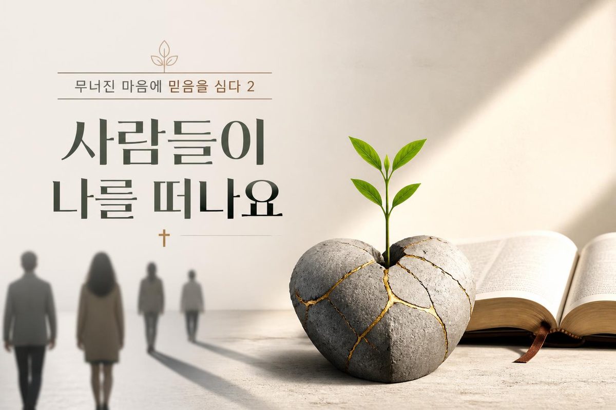 무너진 마음에 믿음을 심다 2, 사람들이 나를 떠나요
