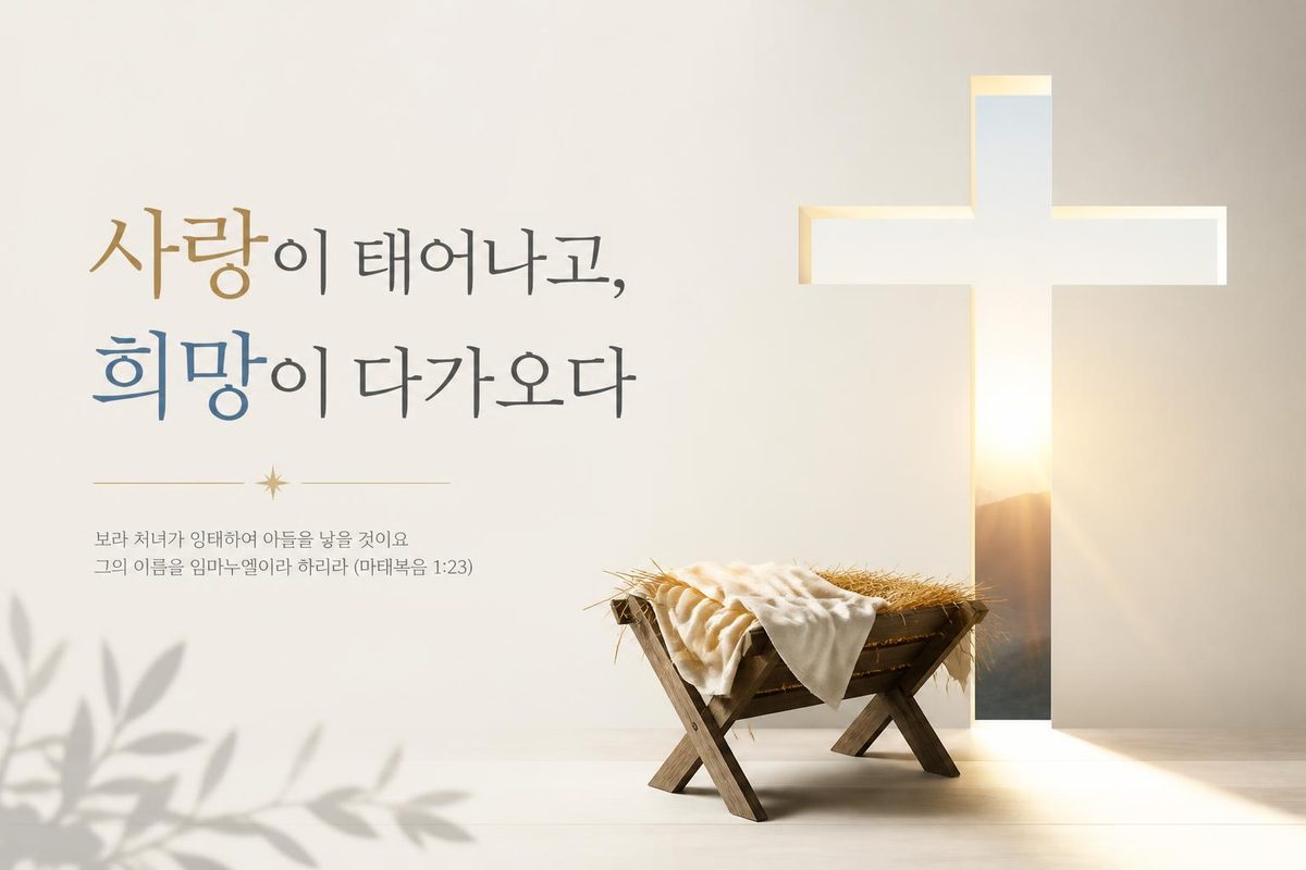 사랑이 태어나고, 희망이 다가오다