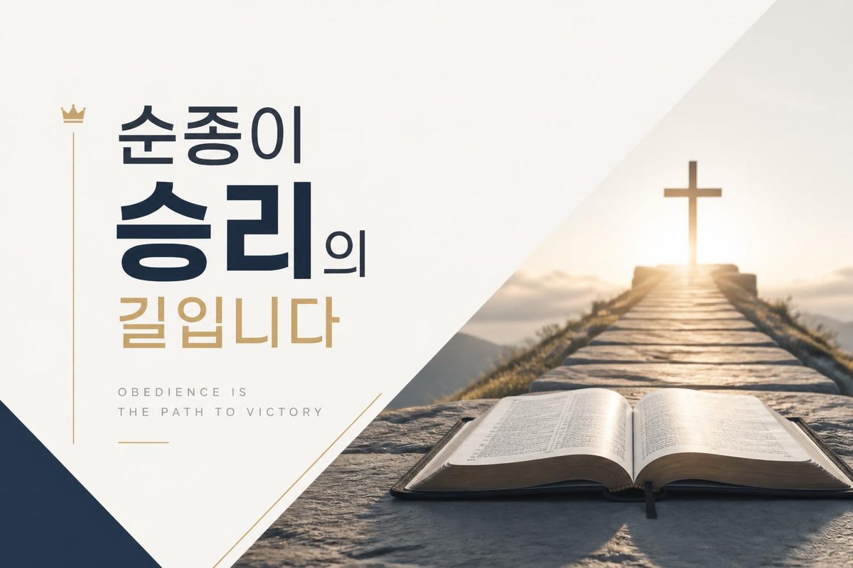 순종이 승리의 길입니다