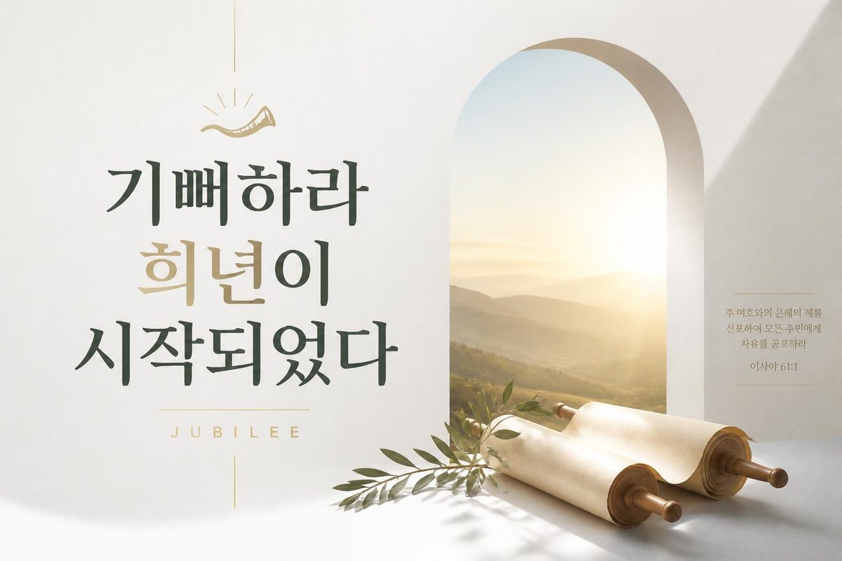 기뻐하라 희년이 시작되었다