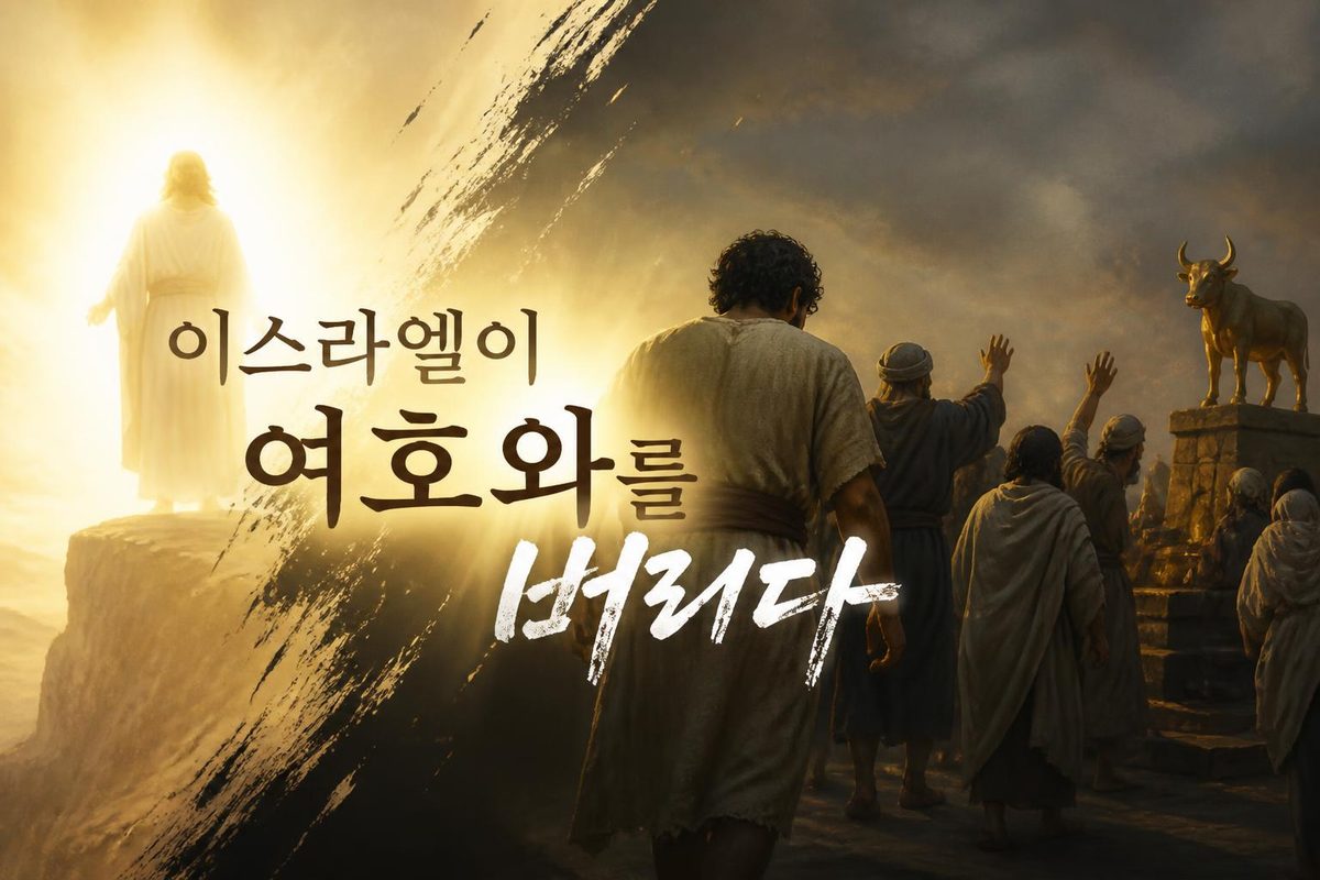 이스라엘이 여호와를 버리다