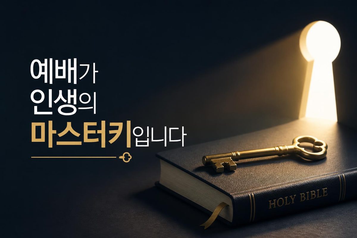 예배가 인생의 마스터키입니다