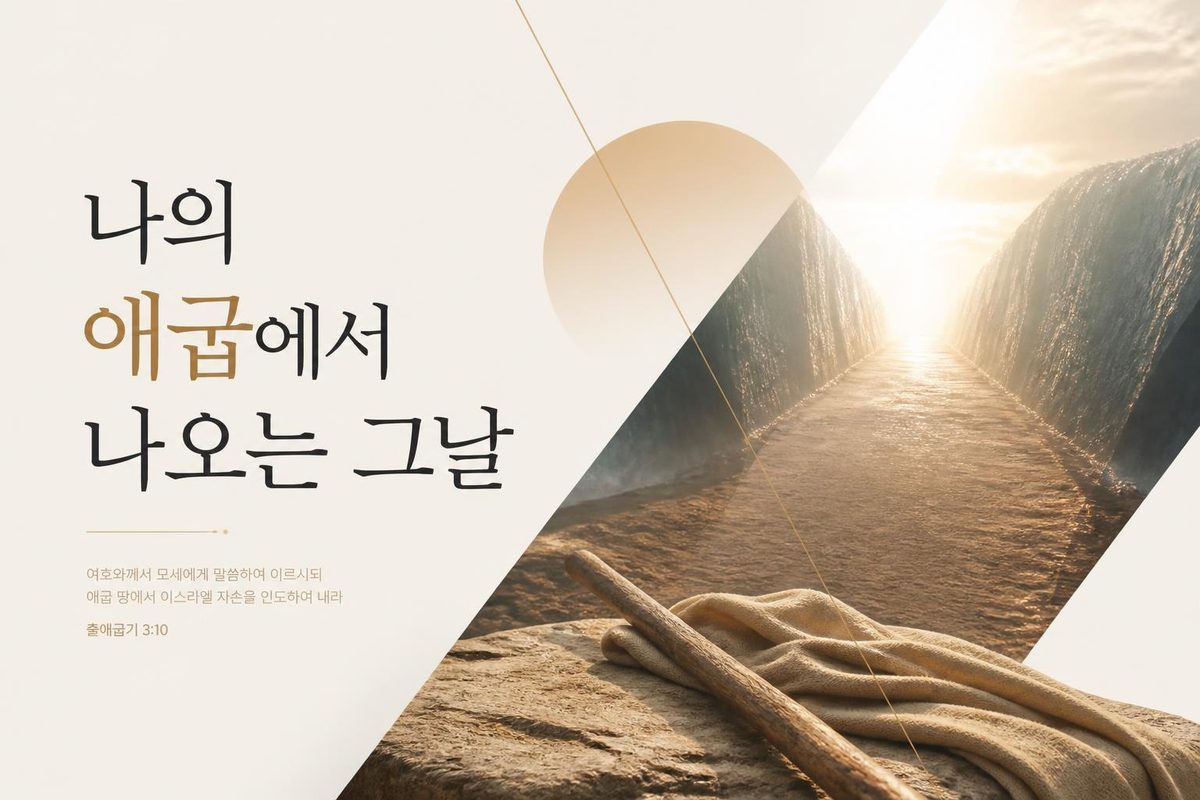 나의 애굽에서 나오는 그날