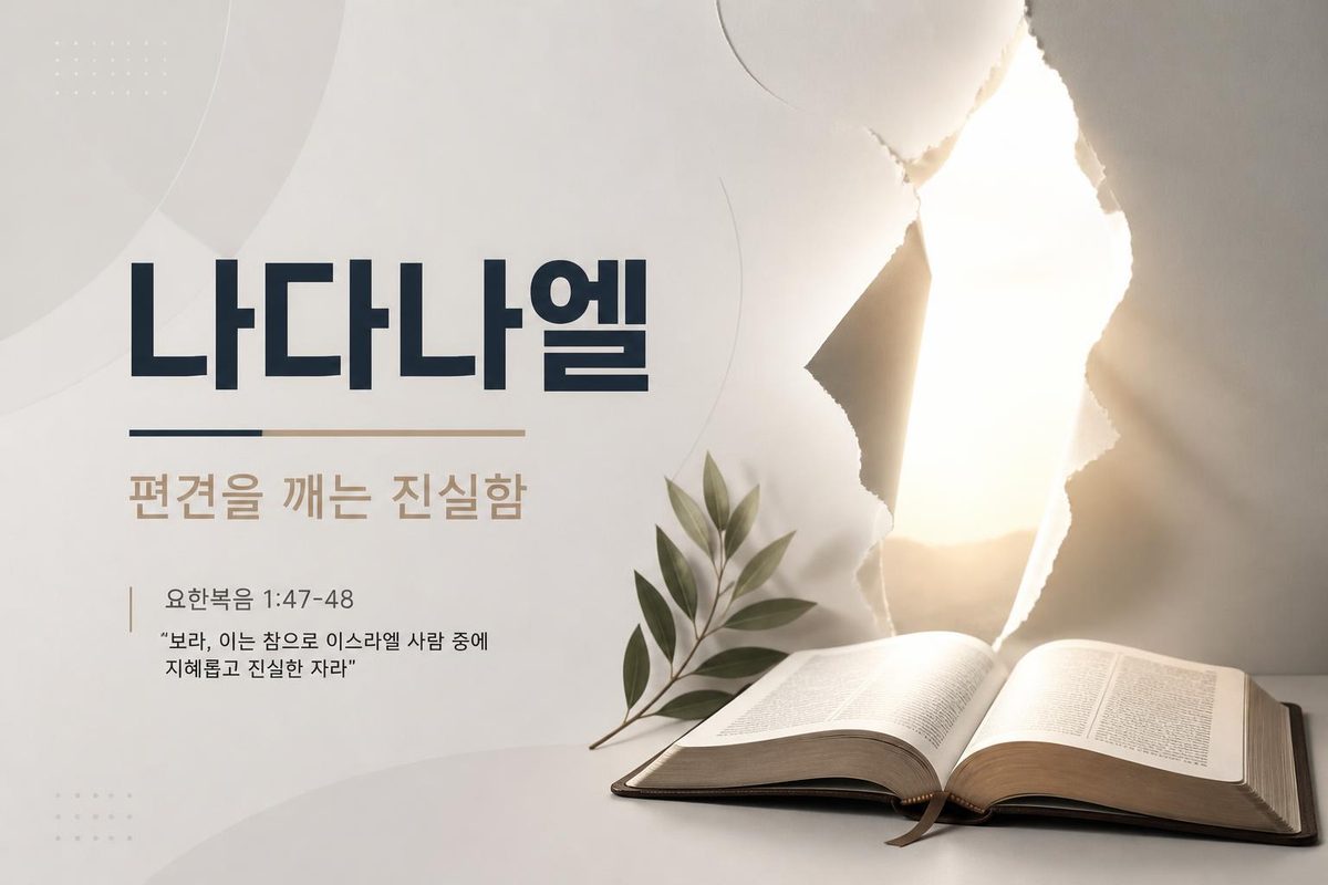 나다나엘 : 편견을 깨는 진실함