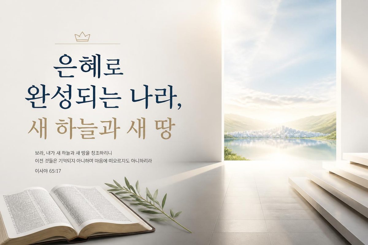 은혜로 완성되는 나라, 새 하늘과 새 땅