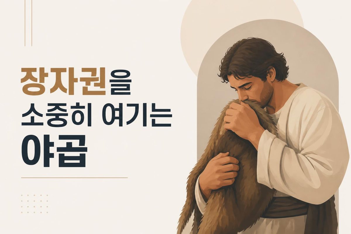 장자권을 소중히 여기는 야곱
