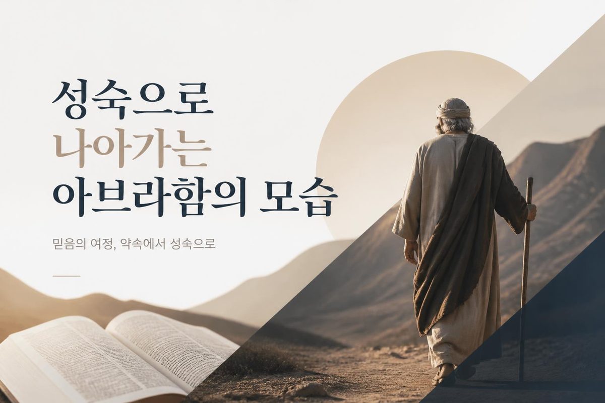 성숙으로 나아가는 아브라함의 모습