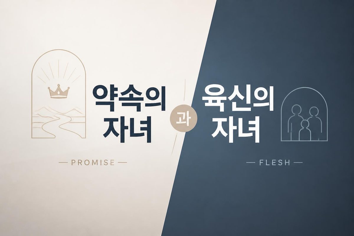 약속의 자녀와 육신의 자녀