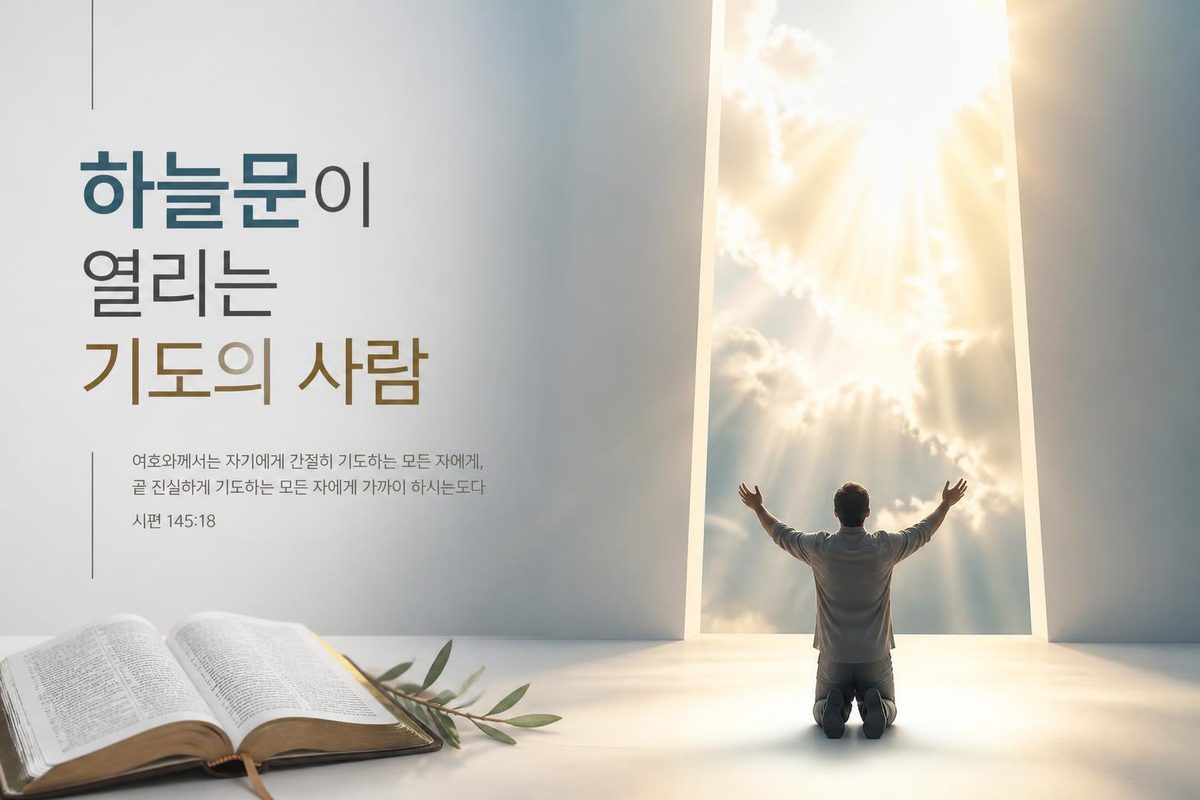 하늘문이 열리는 기도의 사람
