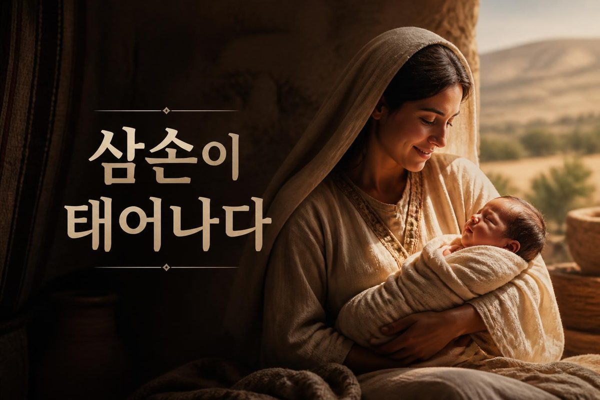 삼손이 태어나다