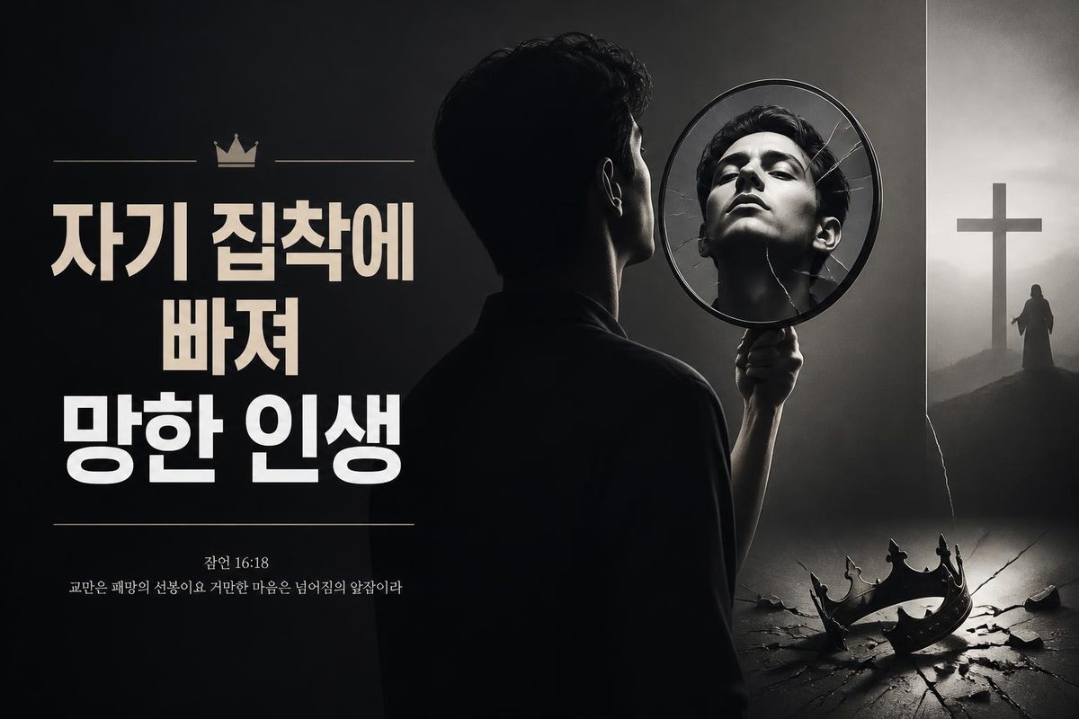 자기 집착에 빠져 망한 인생